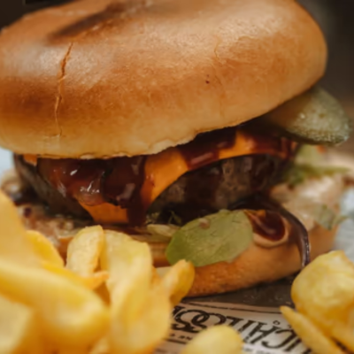 BBB Bacon Beast burger